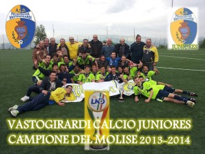 Il Vastogirardi campione regionale juniores 2013/2014