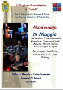 Locandina concerto Modernika