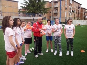 Un momento della Women's Football Day