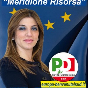 La candidata alle Europee Maria Saladino