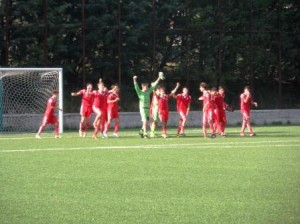 Il Bari festeggia il successo del torneo di Corpus Domini