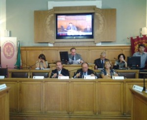 Una seduta del Consiglio provinciale di Campobasso