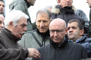 Il presidente Antonio Melloni con il patron Rocco Sabelli