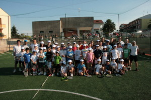 I baby tennisti che hanno partecipato alla tappa del FIT Junior Program a San Martino in Pensilis