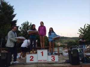 La premiazione delle donne