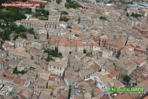 Il centro storico di Campobasso visto dall'alto