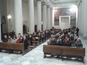 Il folto pubblico presente in Chiesa