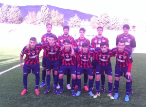 La juniores nazionale del Campobasso che ha pareggiato con l'Amiternina (foto sito ufficiale Campobasso)