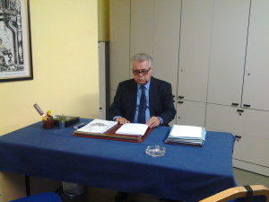 Michele Iorio nella conferenza stampa di lunedì 20 ottobre 2014