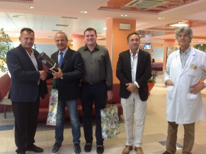 l'incontro con il sindaco di borislaw