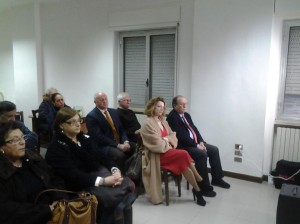 La politica molisana presente all'incontro: Nunzia Lattanzio, Rosario De Matteis, Antonio Battista, Alessandra Salvatore e (fuori quadro) Gigino D'Angelo