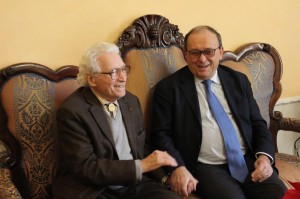 Il presidente De Matteis e Tony Vaccaro