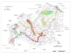 I lavori sul territorio molisano (cliccare per ingrandire)