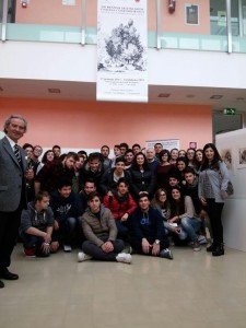 Le classi  3^ B e 5^ C del Liceo Scientifico 'A. Romita' di Campobasso