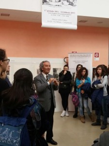 La lezione agli studenti del 'Romita'