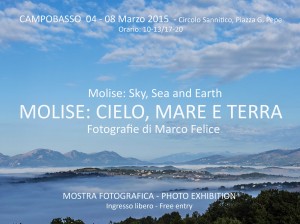 mostra fotografica Molise: cielo, mare e terra