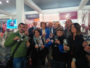 Una delegazione del Movimento Turismo Vino