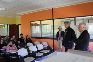 il saluto del direttore sanitario Romoli e del vice presidente della Fondazione Neuromed Cavaliere