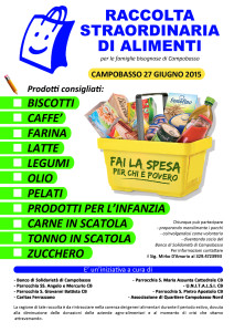 raccolta alimenti
