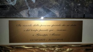 targa giuseppe manzo