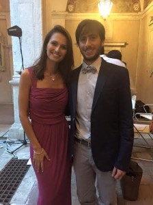 Anna Safroncik e Andrea Vertolo