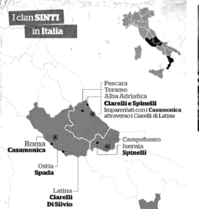 I clan Sinti in Italia