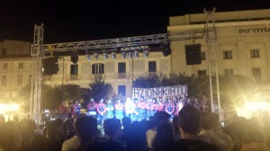 La presentazione del Campobasso in Piazza Municipio