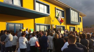 L'inaugurazione della scuola 'G. Barone' di Baranello