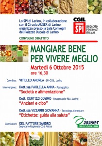 La locandina dell'evento