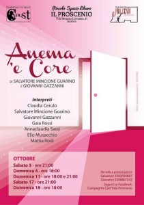 La locandina degli spettacoli