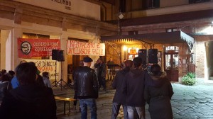 L'evento a Piazzetta Palombo