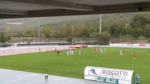 Il calcio di rigore trasformato da Miani