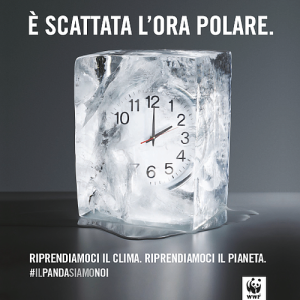 Il manifesto dell'"Ora polare" del WWF