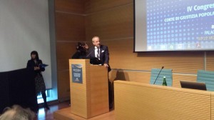 Il presidente della Fondazione Neuromed, Mario Pietracupa, ha aperto il forum della salute di Rimini