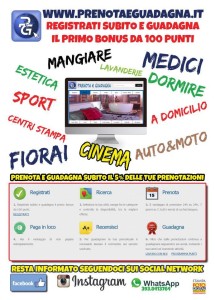 "Prenota € guadagna"