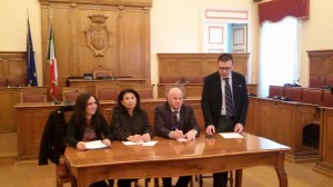 La conferenza stampa di presentazione del "Natale in... Comune"