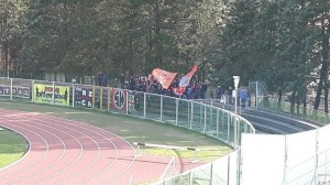 I tifosi del Campobasso presenti all'Angelini