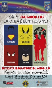 La locandina dell'evento