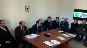 Il Comitato per la difesa della Corte d'Appello di Campobasso riunito nella sede dell'Ordine dei Giornalisti del Molise