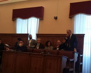 L'intervento del consigliere comunale Maurizio D'Anchise