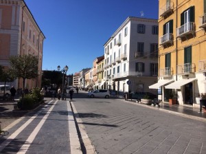 Corso Vittorio Emanuele a Campobasso