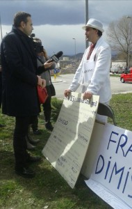 Il governatore Frattura e Sergio Micatrotta