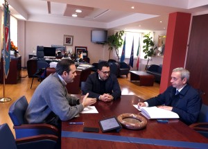 L'incontro sulla sanità: allo stesso tavolo Frattura, Ruta e Leva