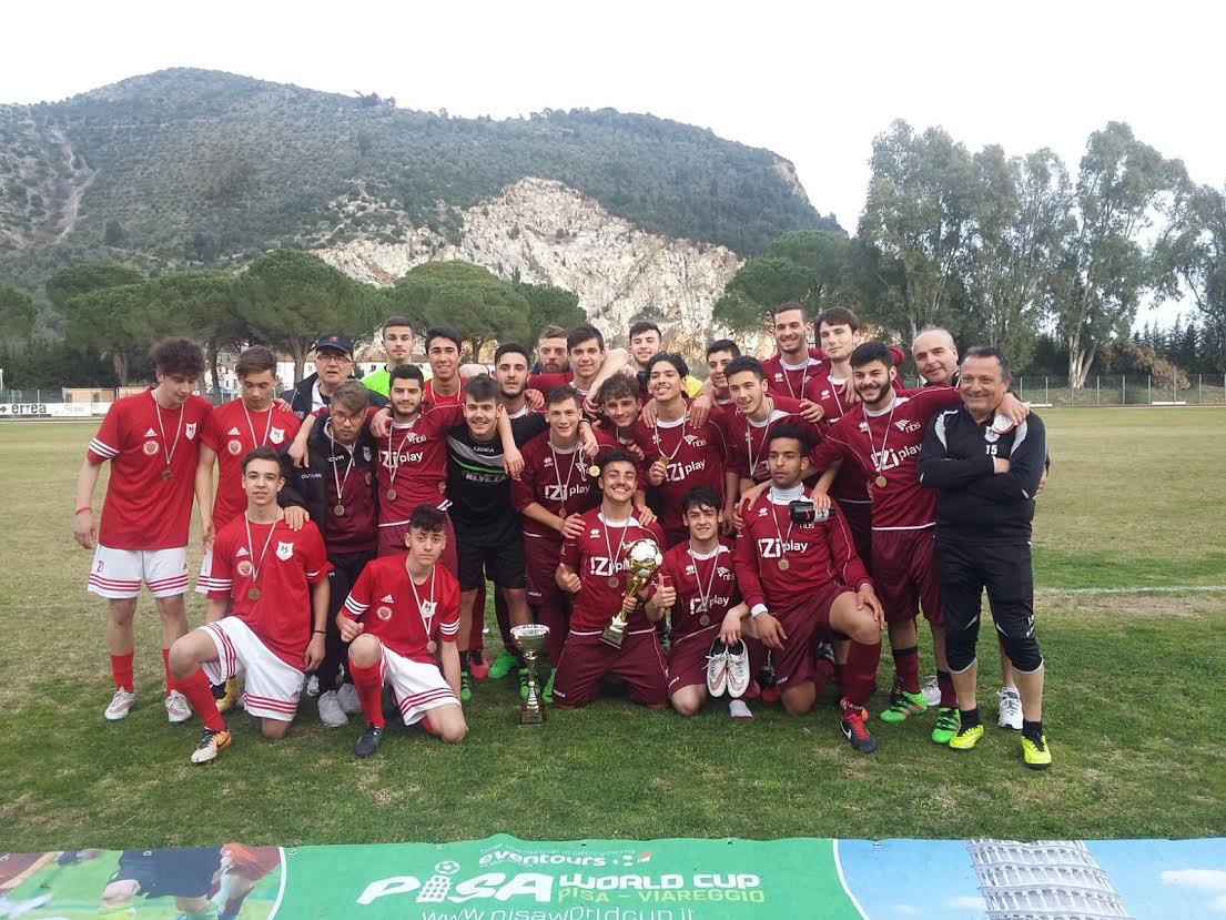 La formazione juniores dell’Olympia Agnonese si aggiudica la tredicesima edizione del torneo internazionale Pisa World Cup riservato alle categorie giovanili