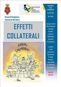 La locandina del concerto