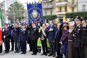 L'inaugurazione della sede dell'Associazione Nazionale Carabinieri a Montenero di Bisaccia