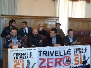 La conferenza stampa bipartisan dei consiglieri comunali di Campobasso