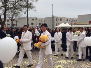 I funerali della piccola Denis a Termoli