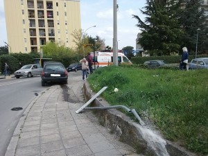 L'incidente avvenuto a via San Giovanni