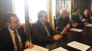 La conferenza stampa per dire no all'istituzione dell'Egam